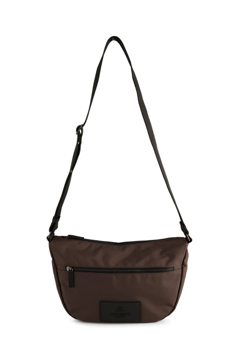 Markberg - Taske - CasieMBG Large Crossb., Recyc - Dark Brown w/Black