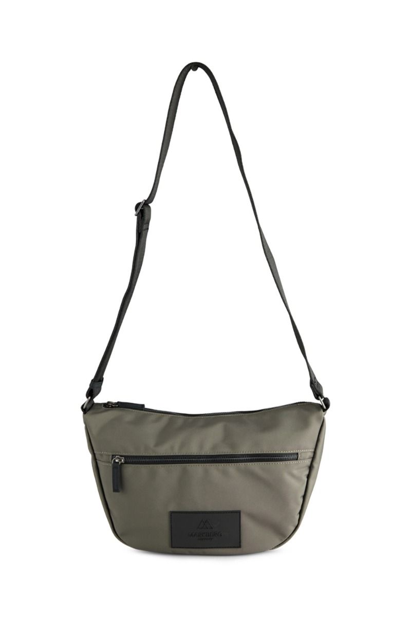 Markberg - Taske - CasieMBG Large Crossb., Recyc - Dark Olive w/Black