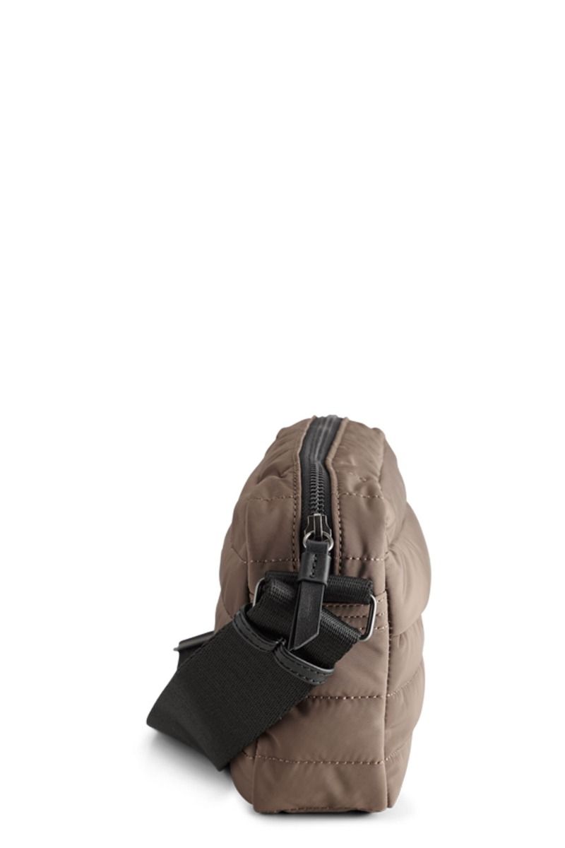 Markberg - Taske - Dagmar Crossbody Bag - Recycled Puffer - Earth w/Black