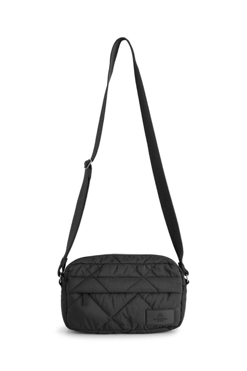 Markberg - Taske - DagmarMBG Crossb., Recycle Square - Black w/Black