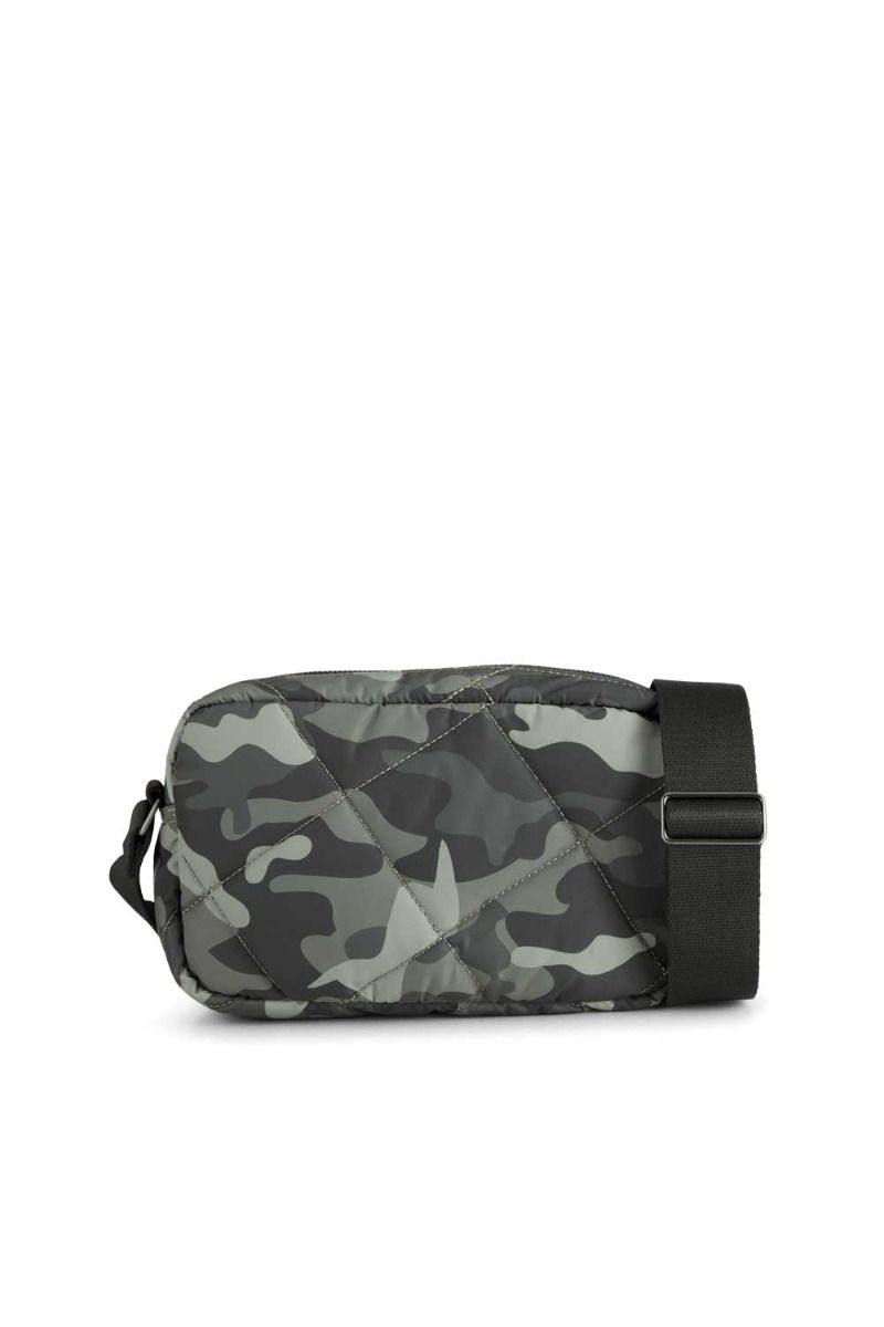 Markberg - Taske - DagmarMBG Crossb., Recycle Square - Camo Olive w/Black