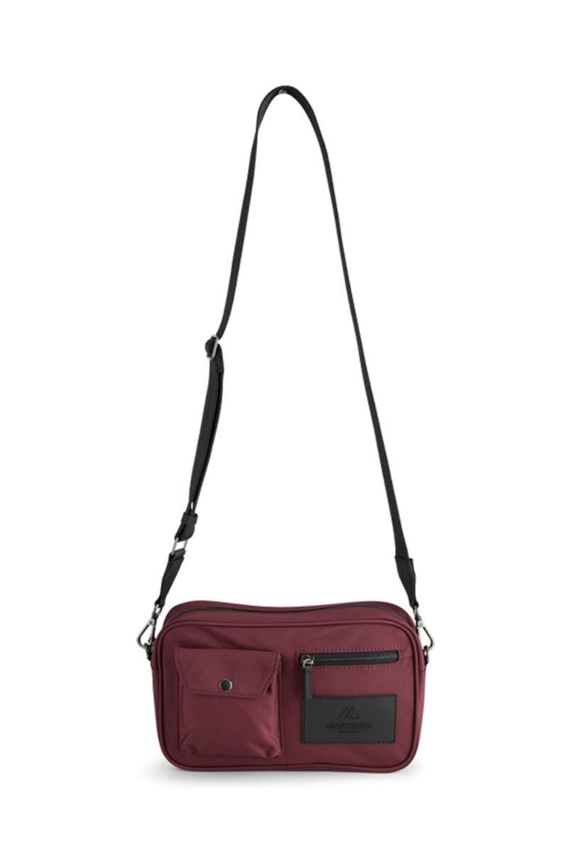 Markberg - Taske - DarlaMBG Cross. Bag, Recycled - Burgundy w/Black