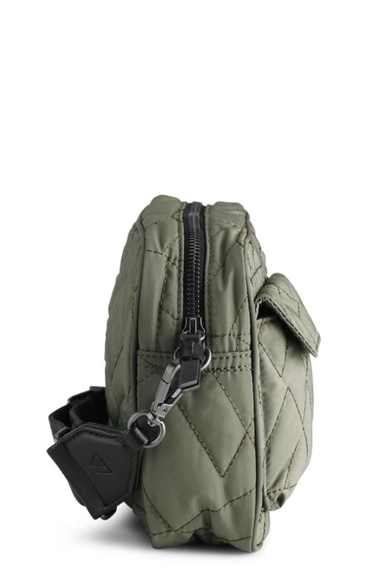 Markberg - Taske - Darla Crossbody Bag - Monogram Olive w/Black