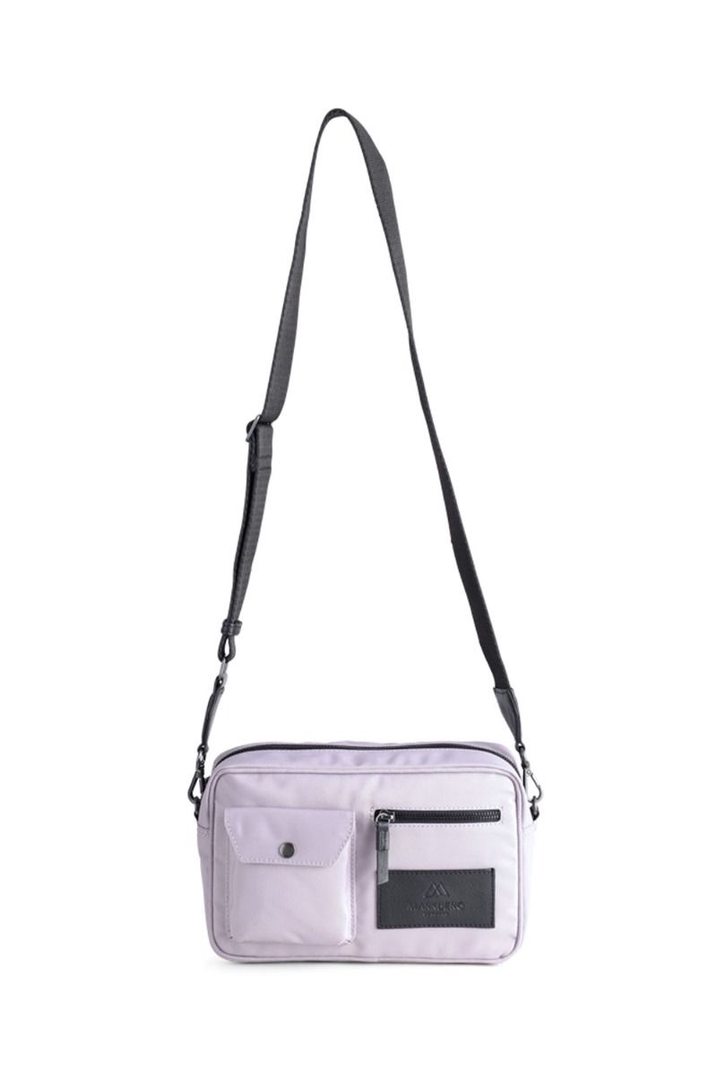 Markberg - Taske - Darla Crossbody Bag Recycled - Lilac W. Black