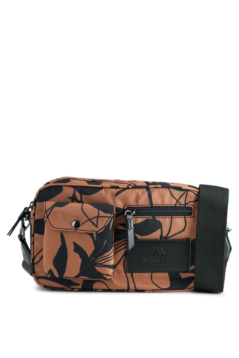 Markberg - Taske - Darla Crossbody Bag - Recycled - Natural Graphical w/Black