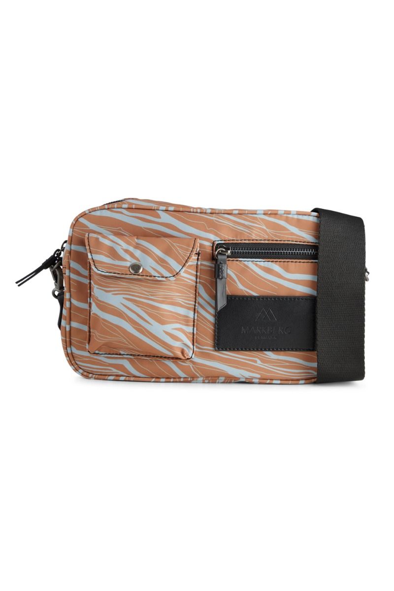 Markberg - Taske - Darla Crossover Bag - Graphic Wave w/Black