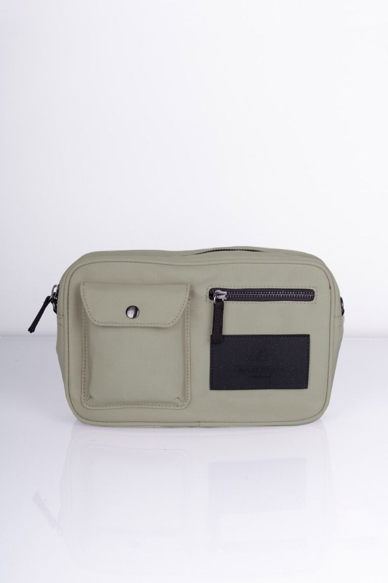 Markberg - Taske - DarlaMBG Cross. Bag, Recycled - Dusty Avocado w/Black