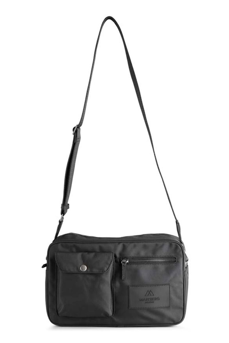 Markberg - Taske - Darla Large Cross., Recycle - Black w/Black