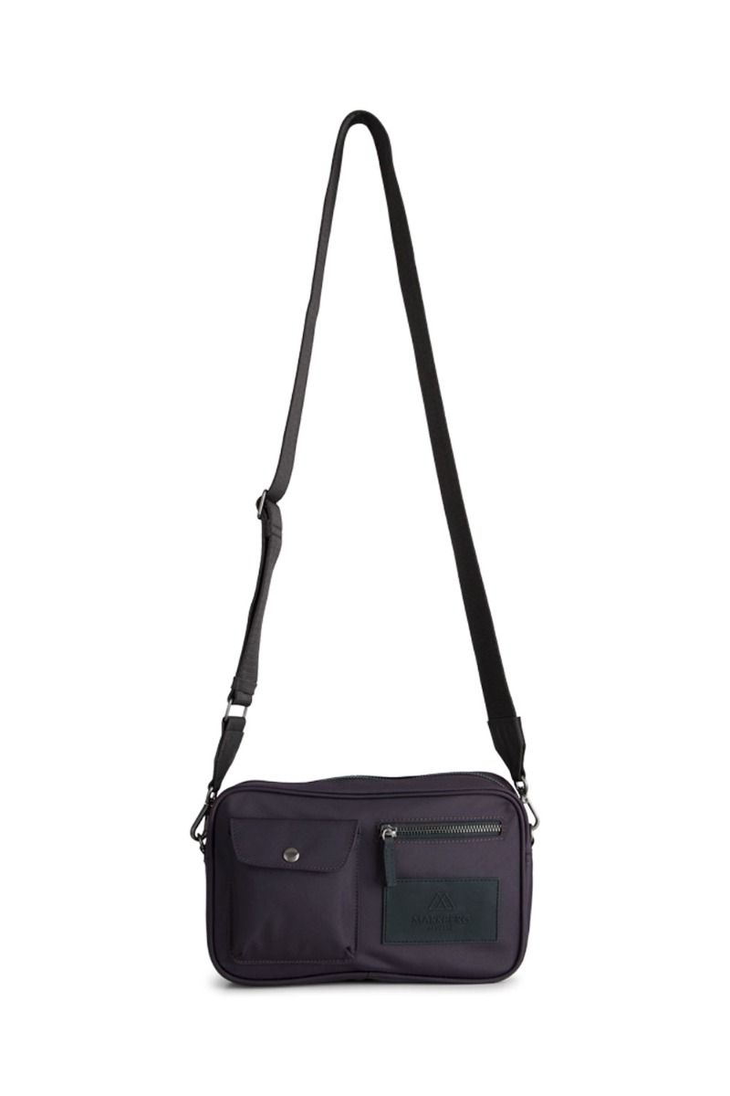 ❤︎ Markberg - Taske - DarlaMBG Cross. Bag, Recycled - Nocturnal Purple w/Black