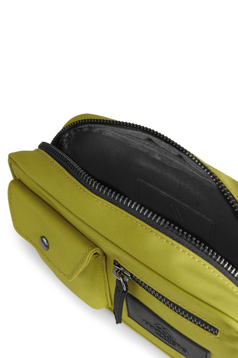 Markberg - Taske - DarlaMBG Small Cross Recycle - Bitter Lime w/Black