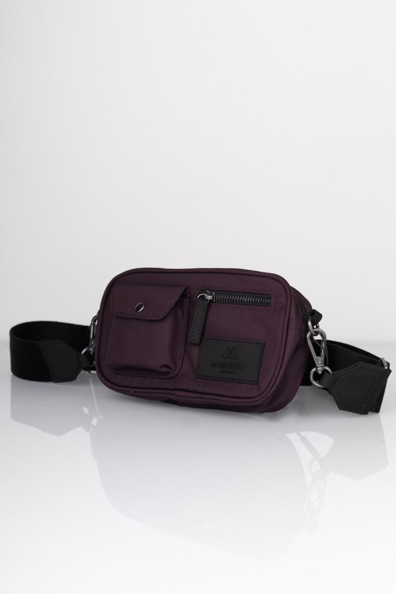 ❤︎ Markberg - Taske - Darla MBG Small Cross., Recycle - Nocturnal Purple w/Black