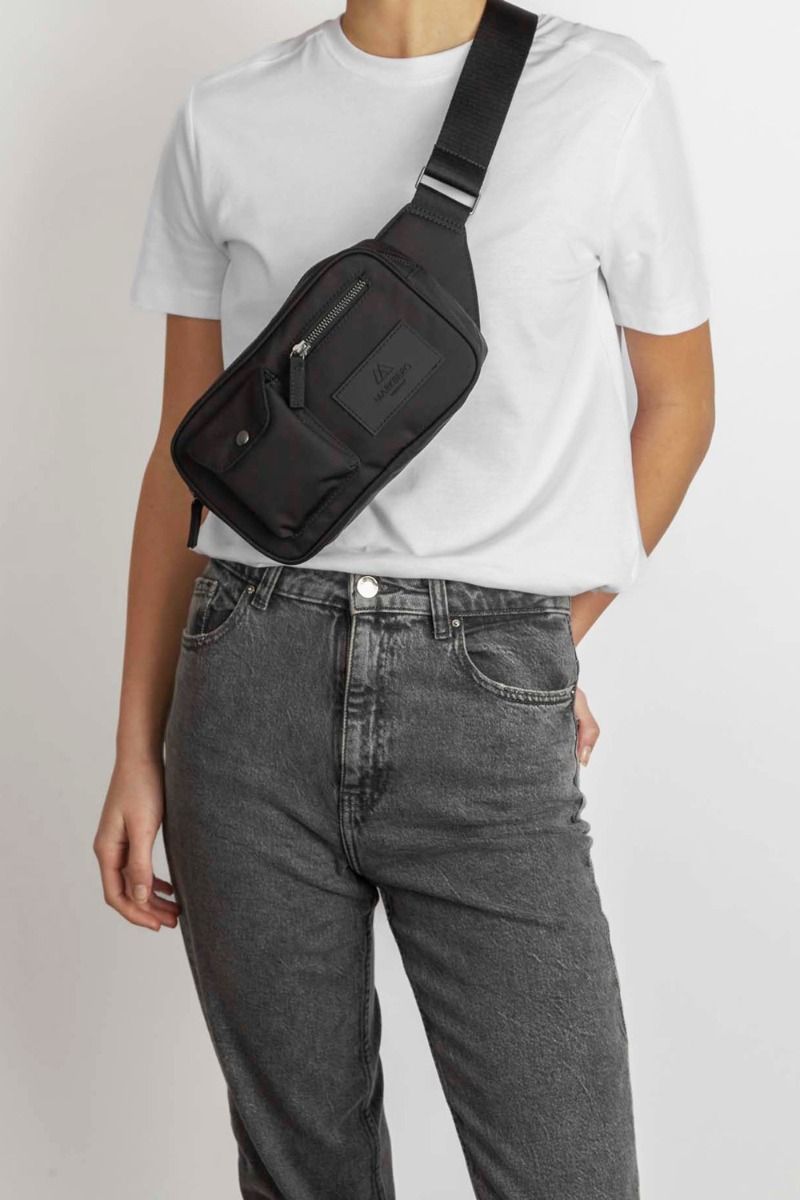Markberg - Taske - DarlaMBG Bum Bag - Monochrome Black