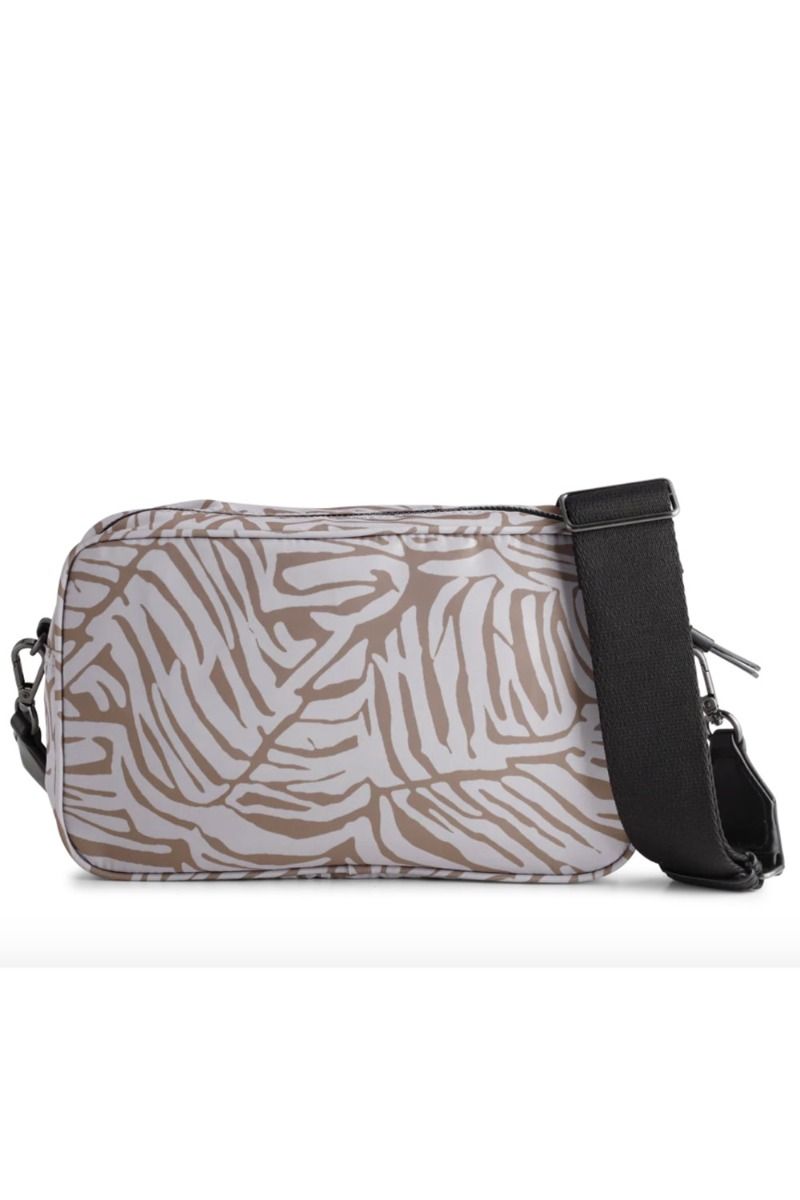 Markberg - Taske - Darla Cross. Bag, Recycled - Zebra Leaf w/Black