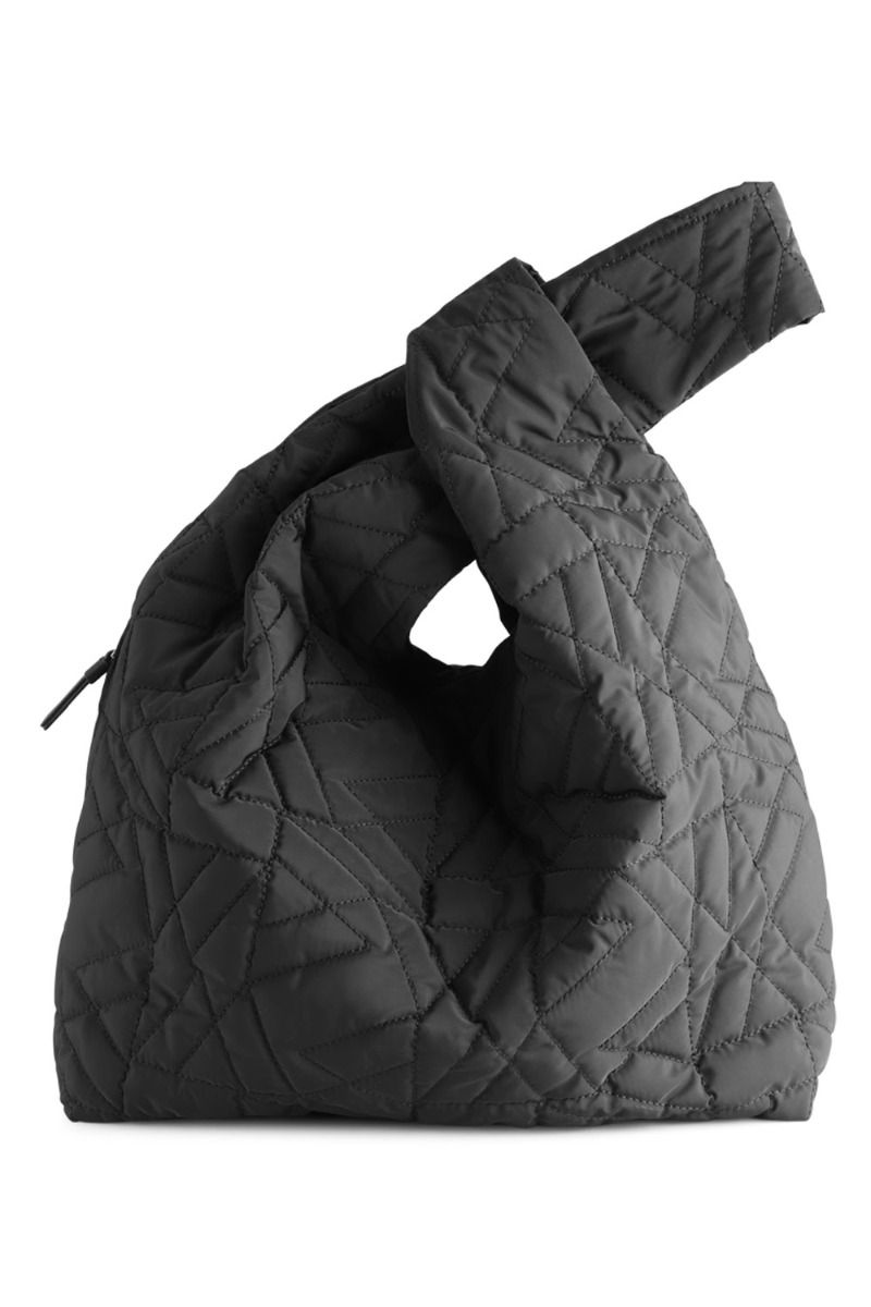 Markberg - Taske - Elvira Large Knot Bag Monogram - Black