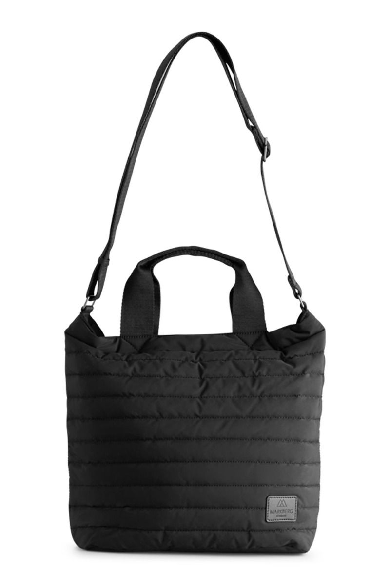 Markberg - Taske - Isabella Shopper - Recycled Puffer - Black w/Black