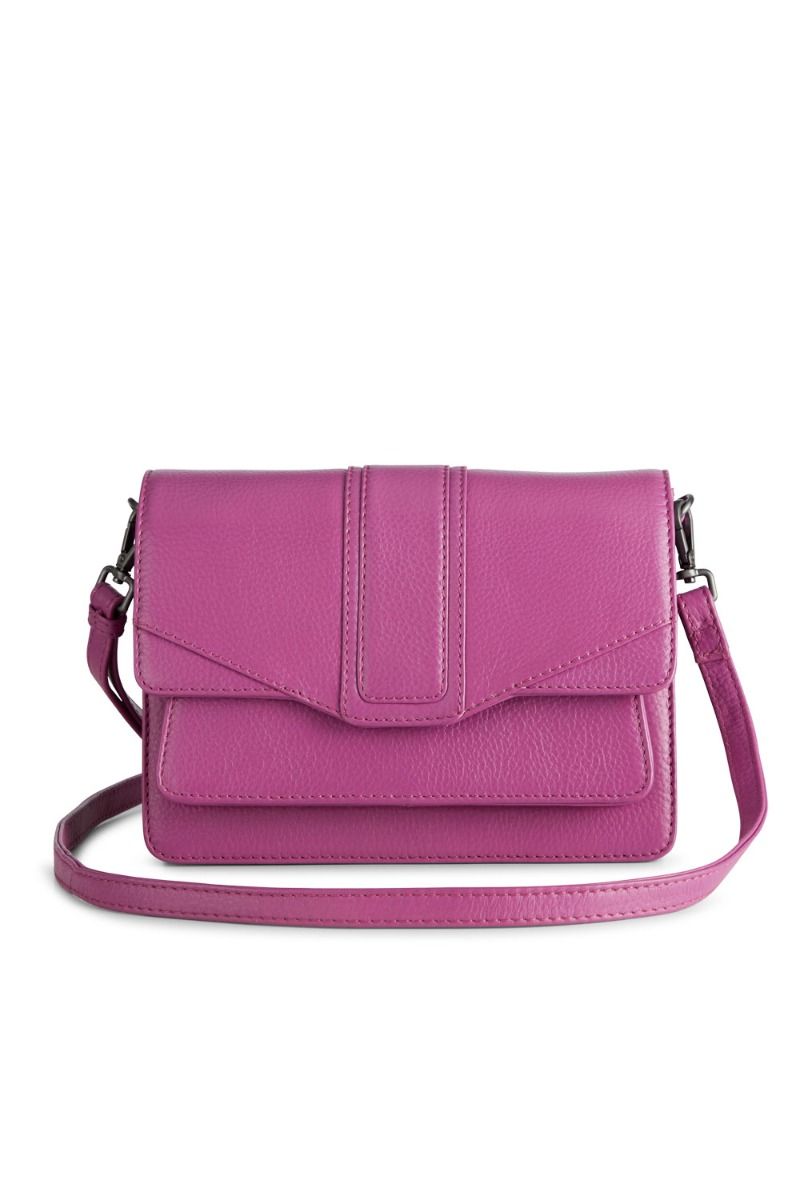 Markberg - Taske - JaneMBG Crossbody Bag, Grain - Fuchsia Pink