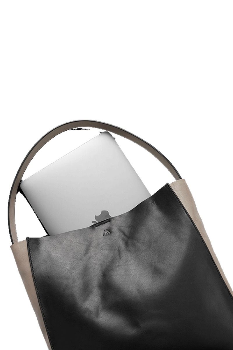 Markberg - Taske - KeiraMBG Shopper - Antique Black w/Sand