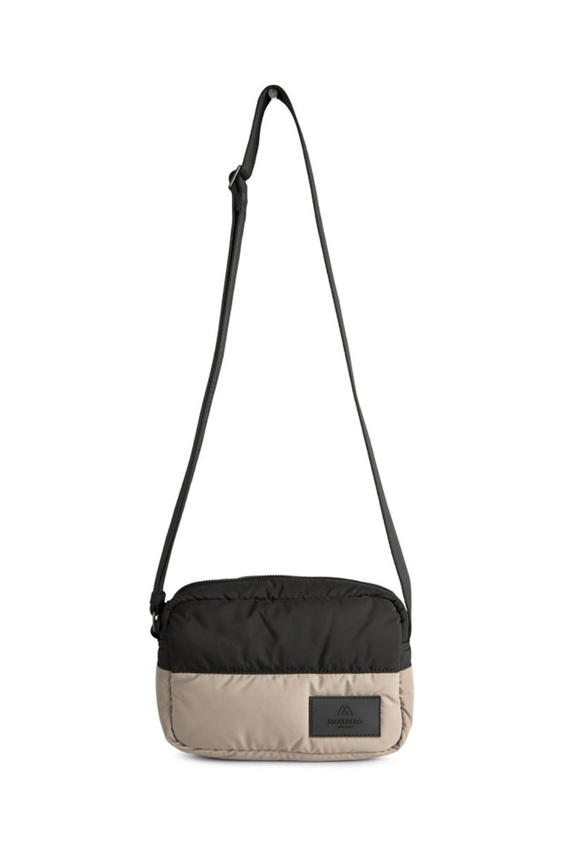 Markberg - Taske -  Lifa Crossbody Bag Mega Puf - Black/Sand w. Black