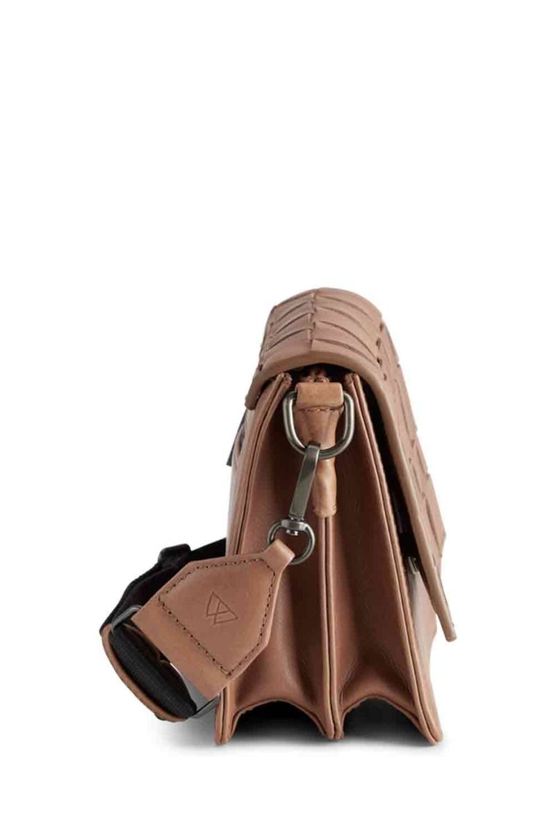 Markberg - Taske - Margit Crossbody Bag - Antique Caramel w/Black