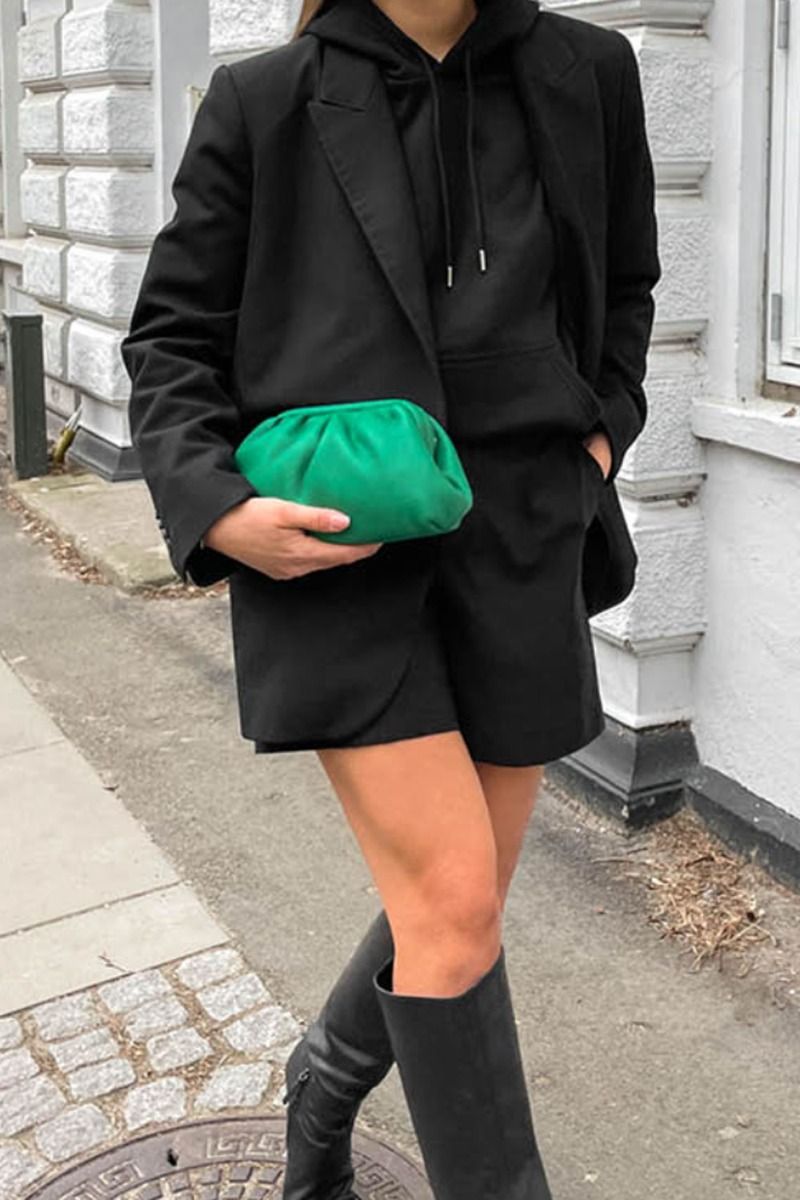 Markberg - Taske - OksanaMBG Clutch, Grain - Jungle Green