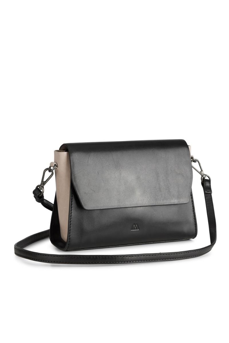 Markberg - Taske - ShilohMBG Crossbody Bag - Antiq Black w/Sand