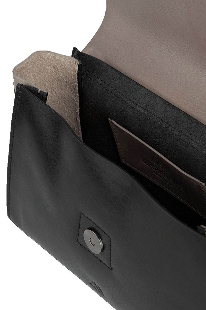 Markberg - Taske - ShilohMBG Crossbody Bag - Antiq Black w/Sand