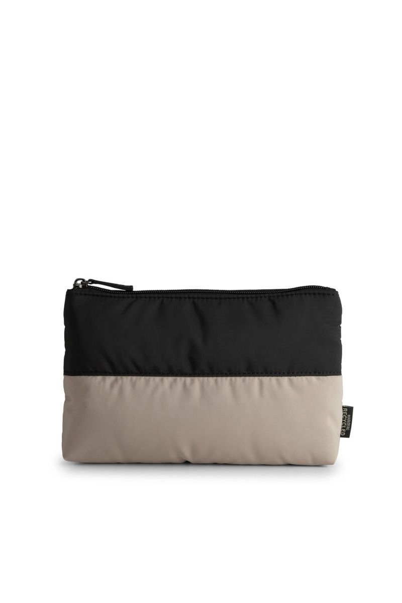 Markberg - Taske - Simone Make-up Purse Mega Puf - Black/Sand
