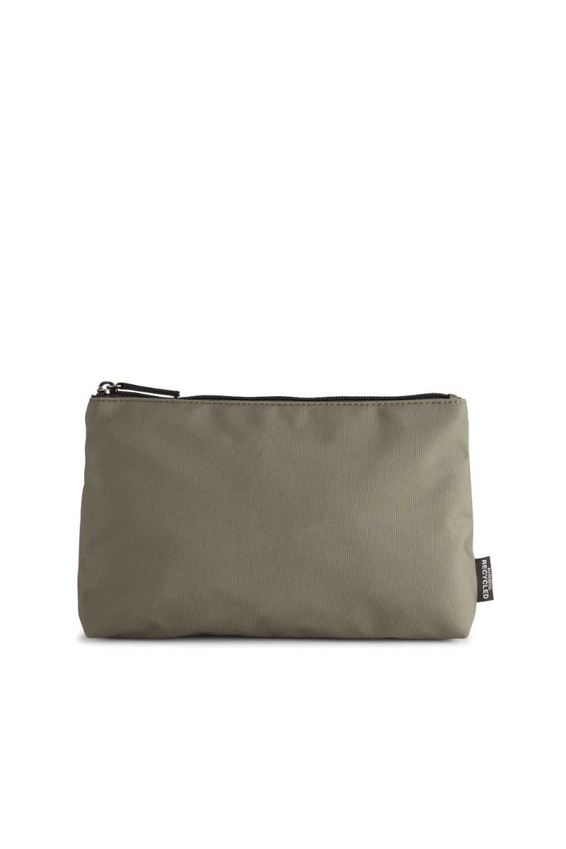 Markberg - Taske - SimoneMBG Makeup Purse, Recycle - Dark Olive