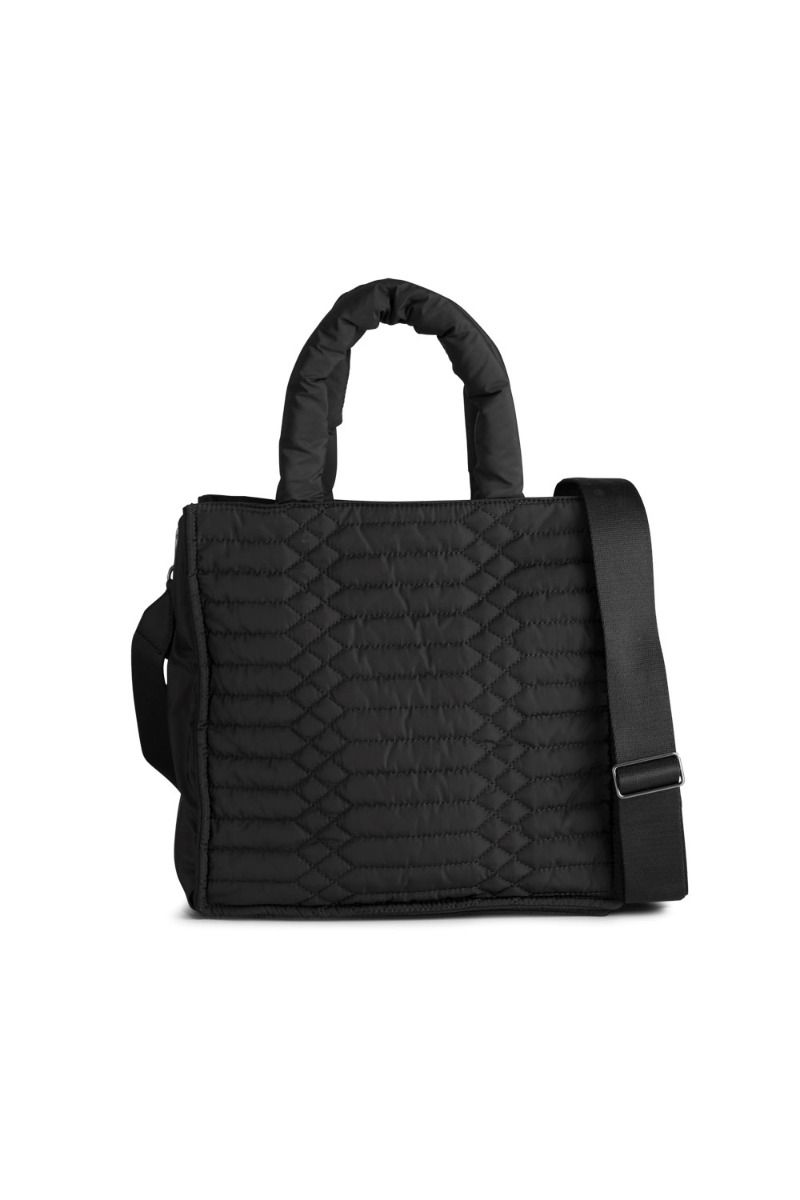 Markberg - Taske - VikaMBG Bag Snake Quilt - Black w/Black
