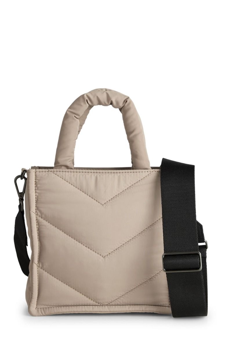 Markberg - Taske - VikaMBG Mini Bag -Triangle Puf Sand w/Black