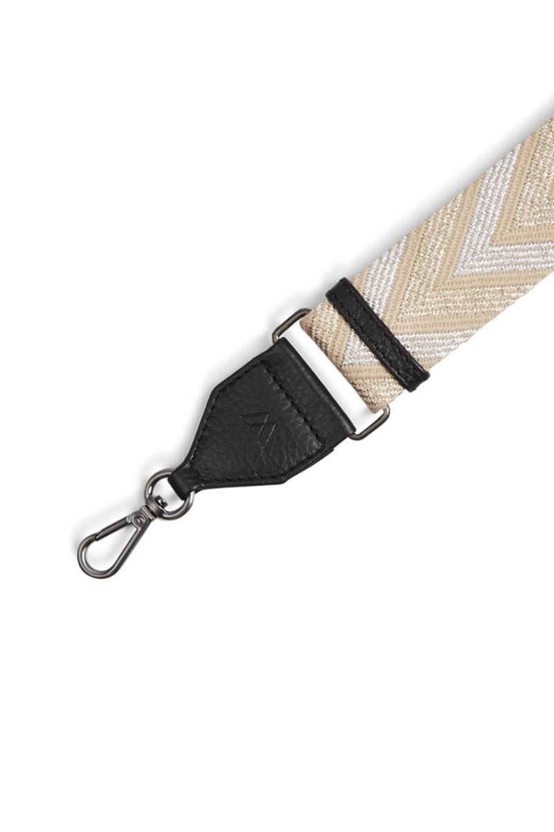 Markberg - Taskestrop - Maisey - Guitar Strap - Black w/Camel