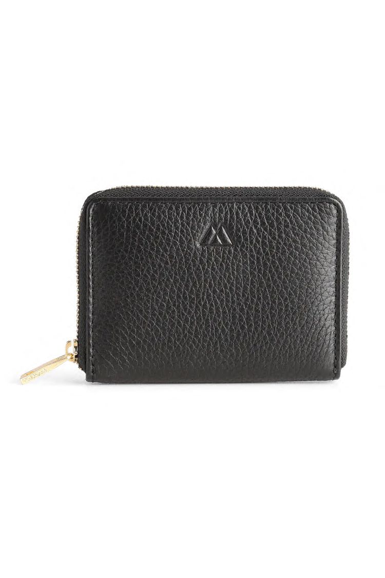 Markberg - Pung - SelmaMBG Wallet Grain - Black w/Gold