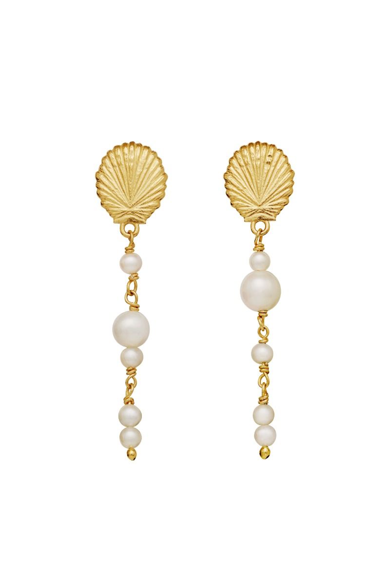 Maanesten - Øreringe - Marylyn Earrings - Guld