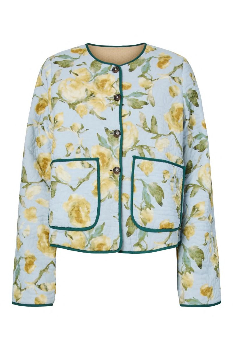 Y.A.S - Jakke - Martira LS Quilted Jacket - Skyway Matira