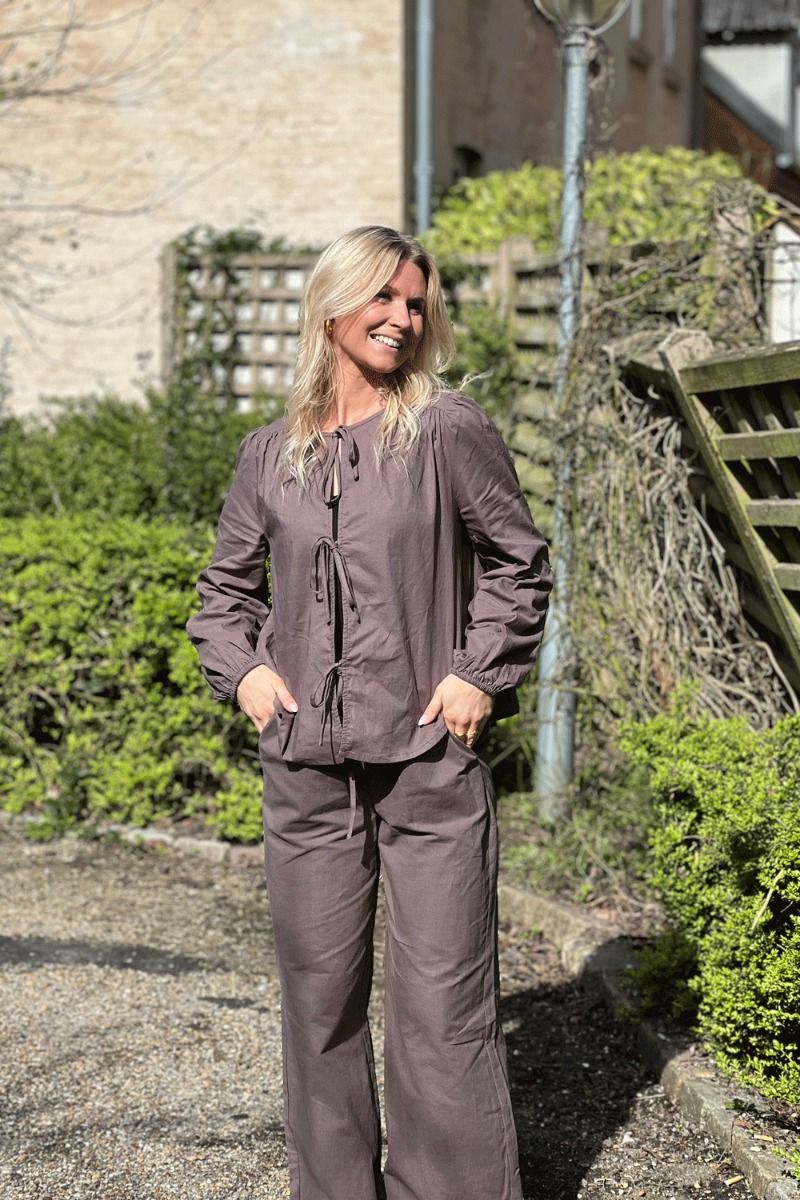 MbyM - Bluse -  Roselani-M Bluse - Morel