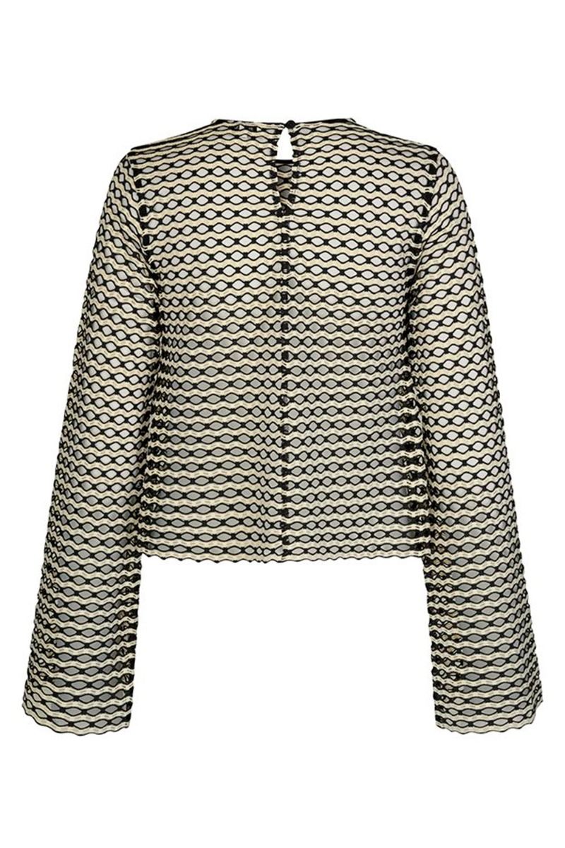 MbyM - Bluse - Ladessa-M - Black Sugar Combo