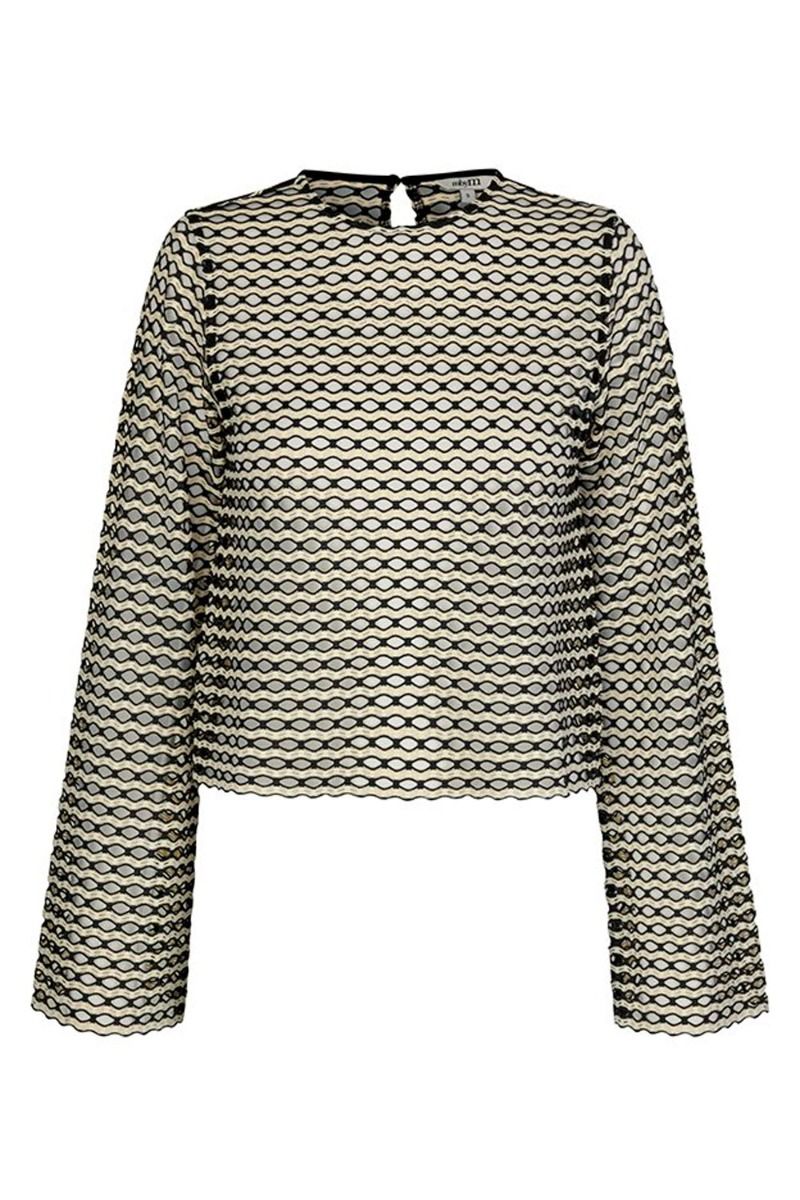 MbyM - Bluse - Ladessa-M - Black Sugar Combo
