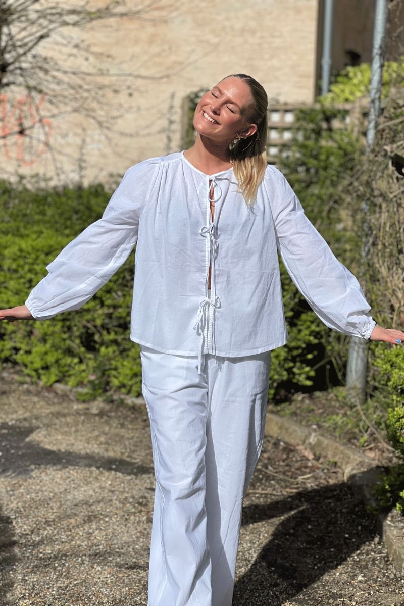 MbyM - Bukser - Grasielle-M Bukser - White