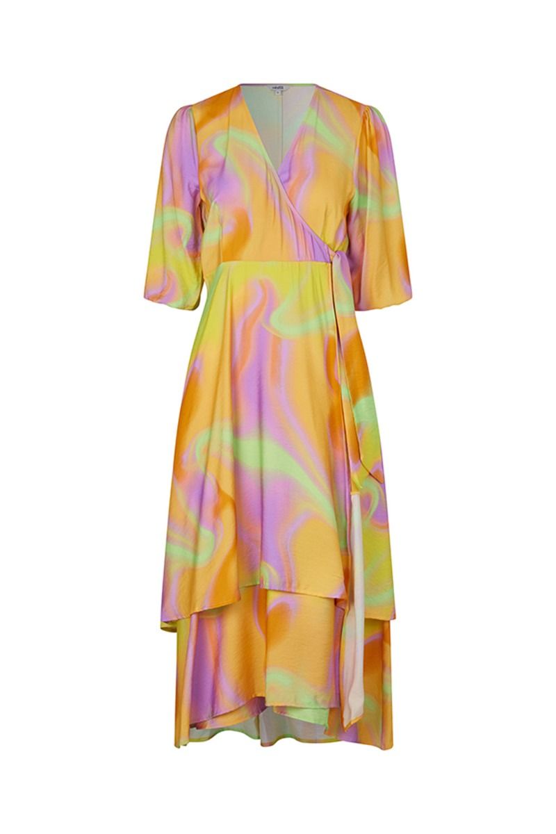 mbyM - Kjole - Bibbi-M - Lune Print