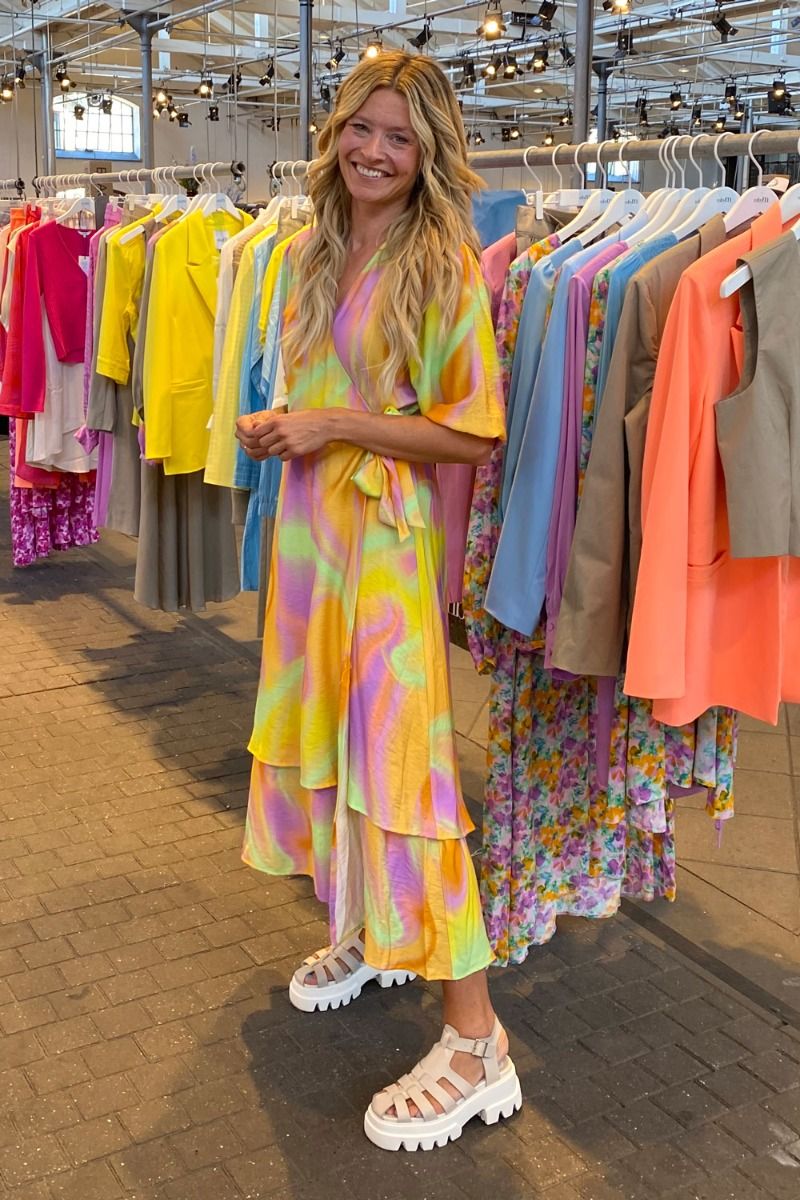 mbyM - Kjole - Bibbi-M - Lune Print