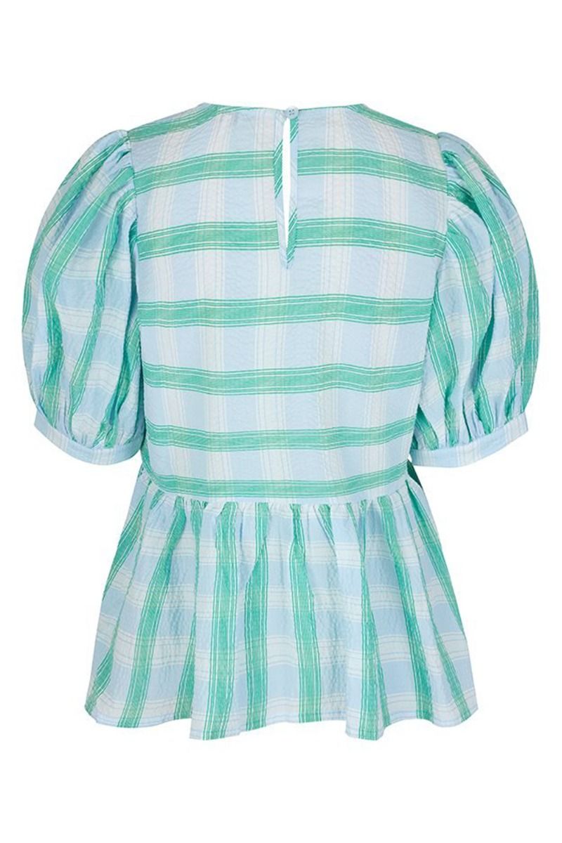MbyM - Bluse - Chidera-M - Magnolias Green Check