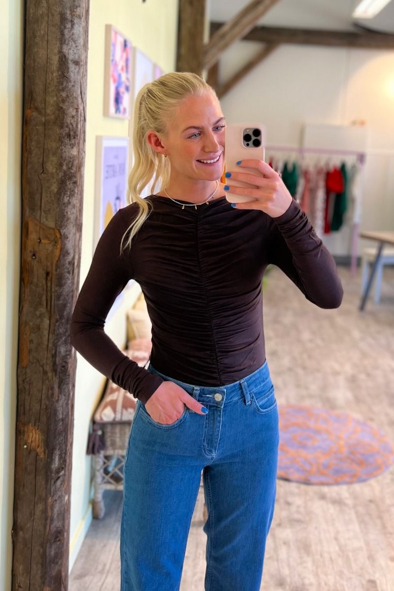 MbyM - Bluse - Jeevan-M - Coffee