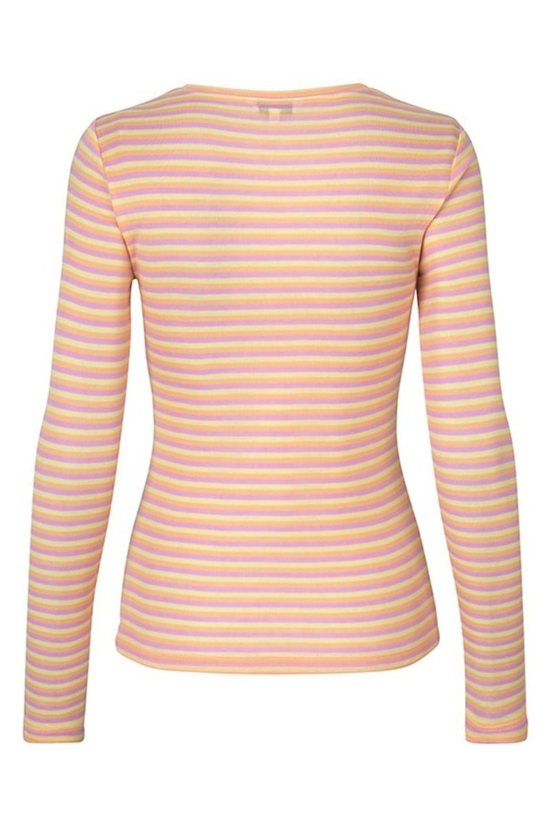 MbyM - Bluse - Lilita - Butter Pink Peach Stripe
