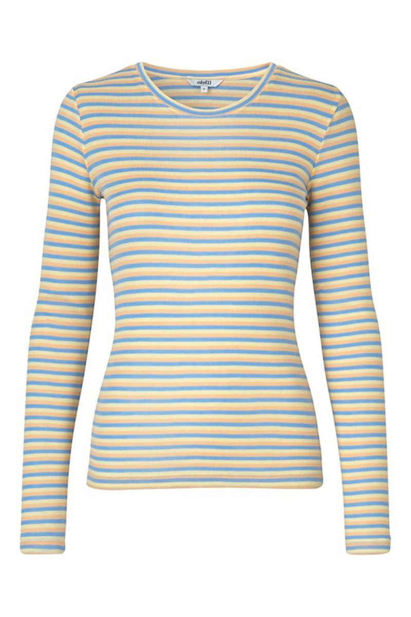 MbyM - Bluse - Lilita - Peach Butter Serenity Stripe