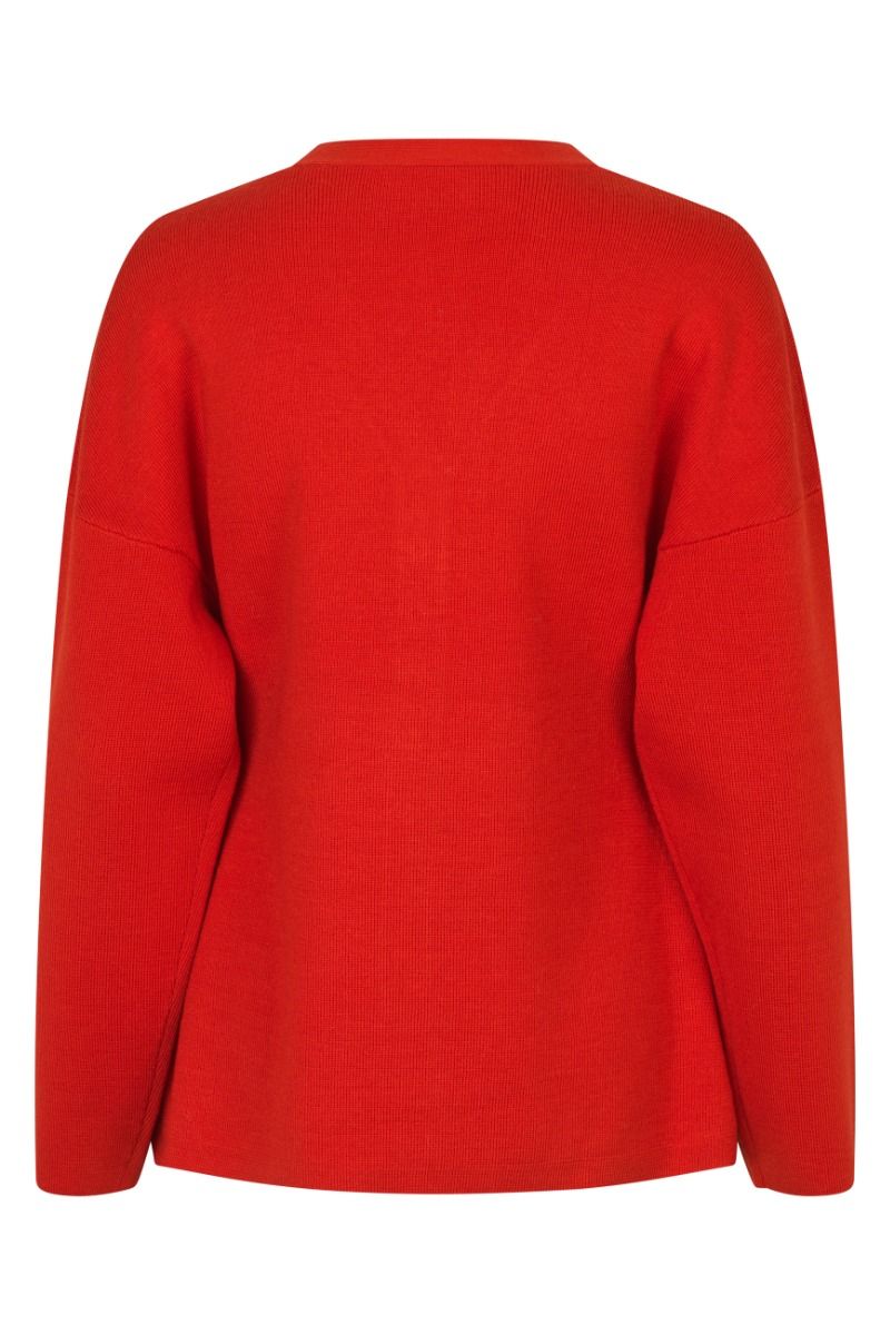 MbyM - Cardigan - Soni-M - Hibiscus Red