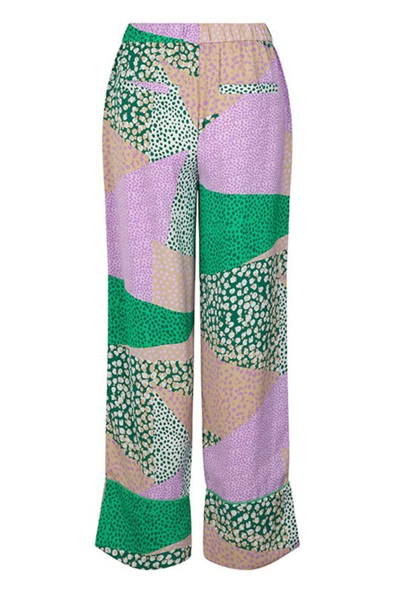 mbyM - Bukser - Bionda - Delmarilla Print Green