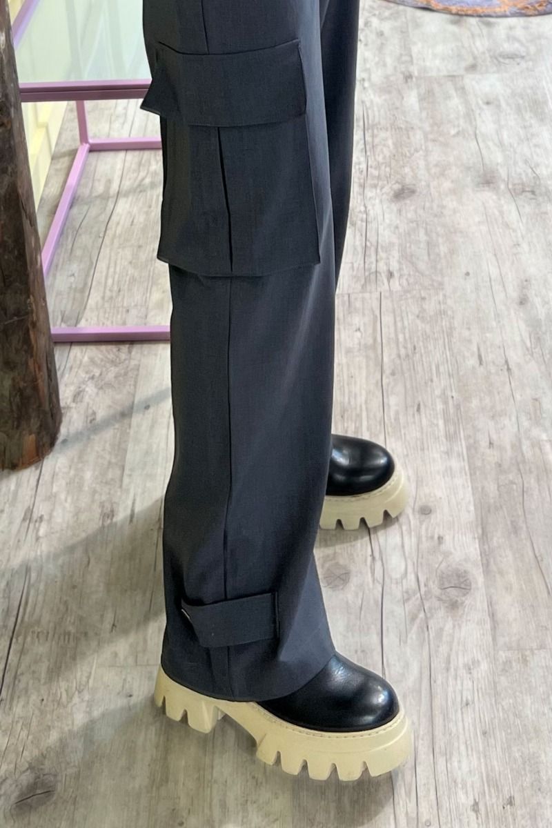 MbyM - Bukser - Jadyn-M - Charcoal Melange