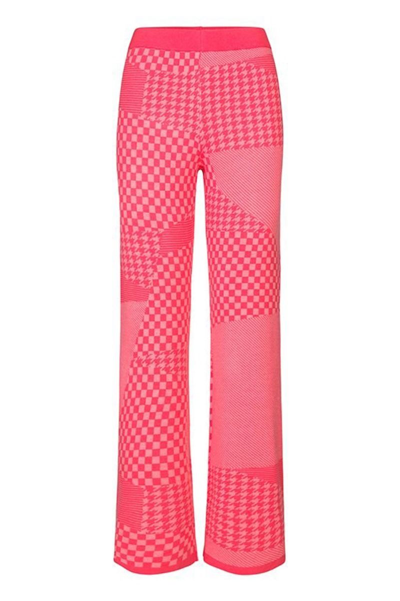 MbyM - Bukser - M-Shiftto - Patchwork Strawberry Mix