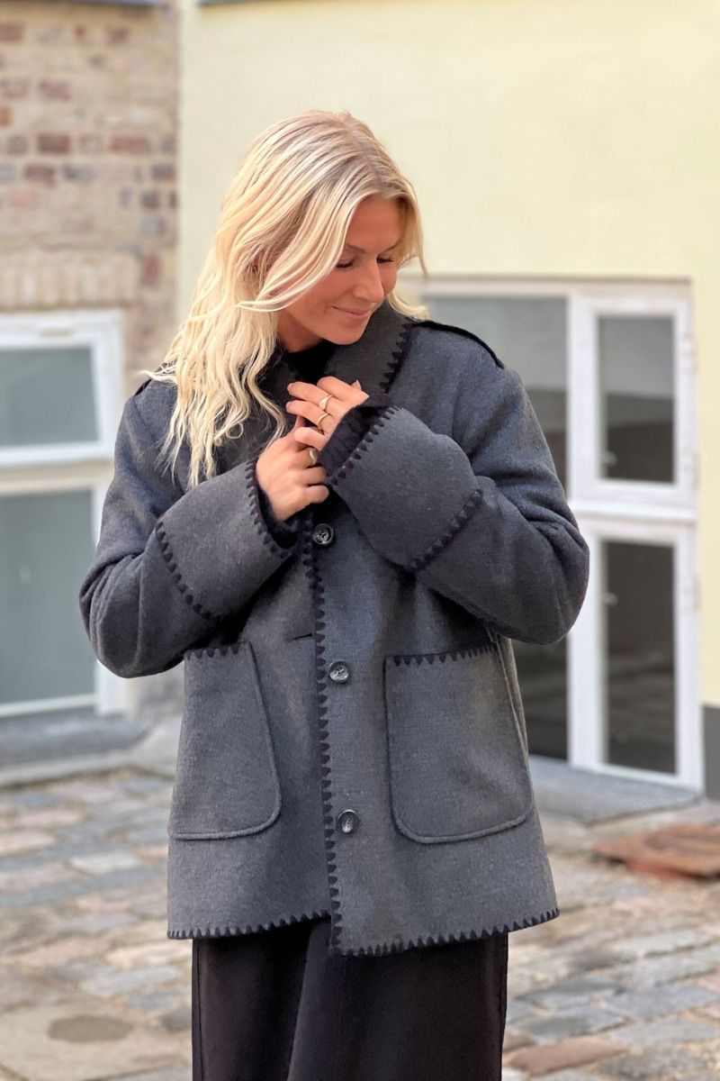 MbyM - Jakke - Caprella-M - Charcoal Melange