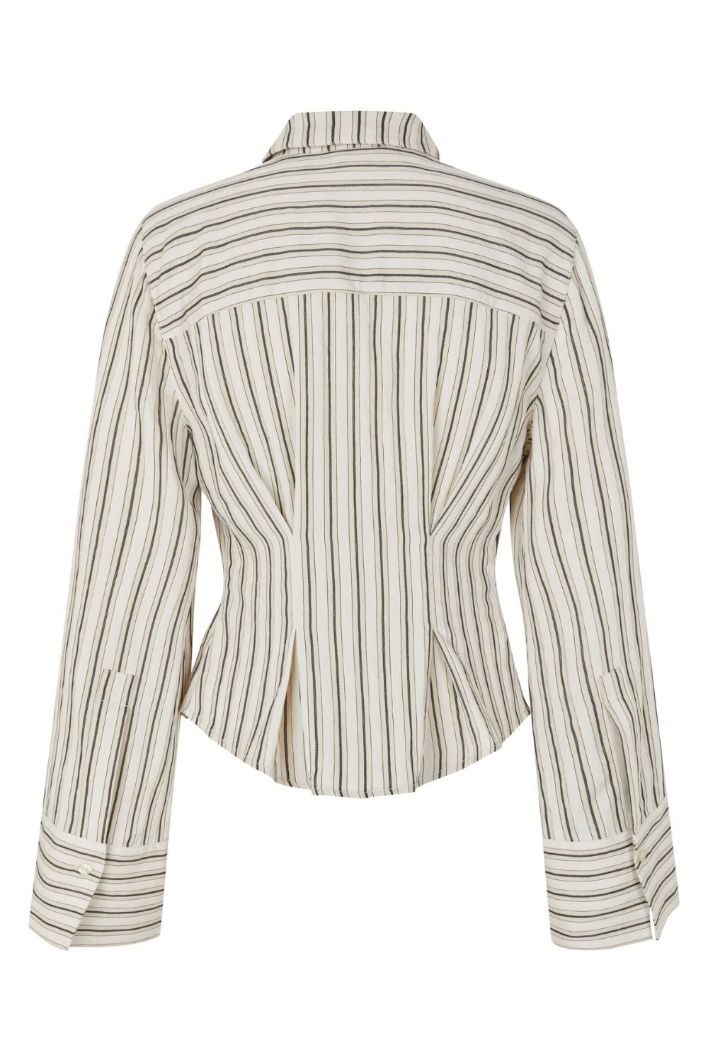 Mbym - Skjorte - Kalana-M - White Kleo Stripe